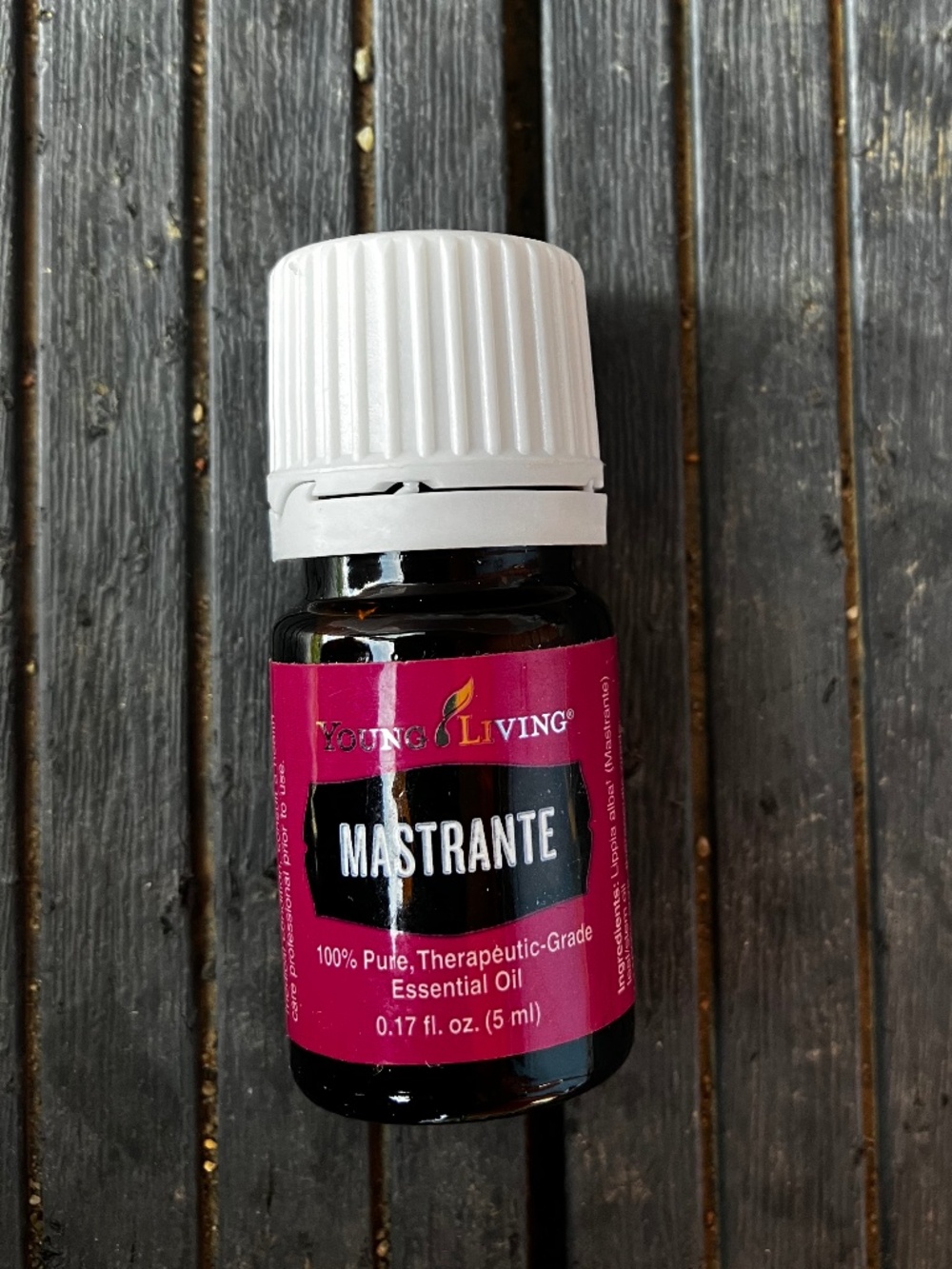 Young Living Mastrante Essential Oil Glass Bottle Aromatherapy 5 ml